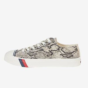PRO KEDS Printed Canvas Lace Up Sneakers
